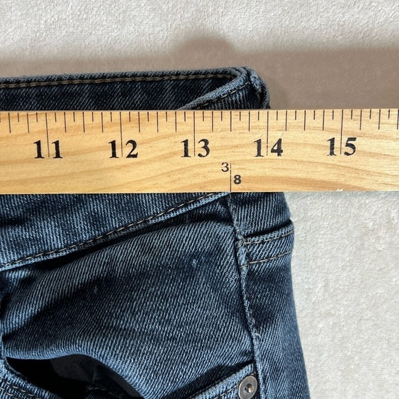 EVEREVE Size 26 High Rise ‘The EVER Straight’ Dark Wash Premium Jeans Denim C23 - Picture 7 of 9
